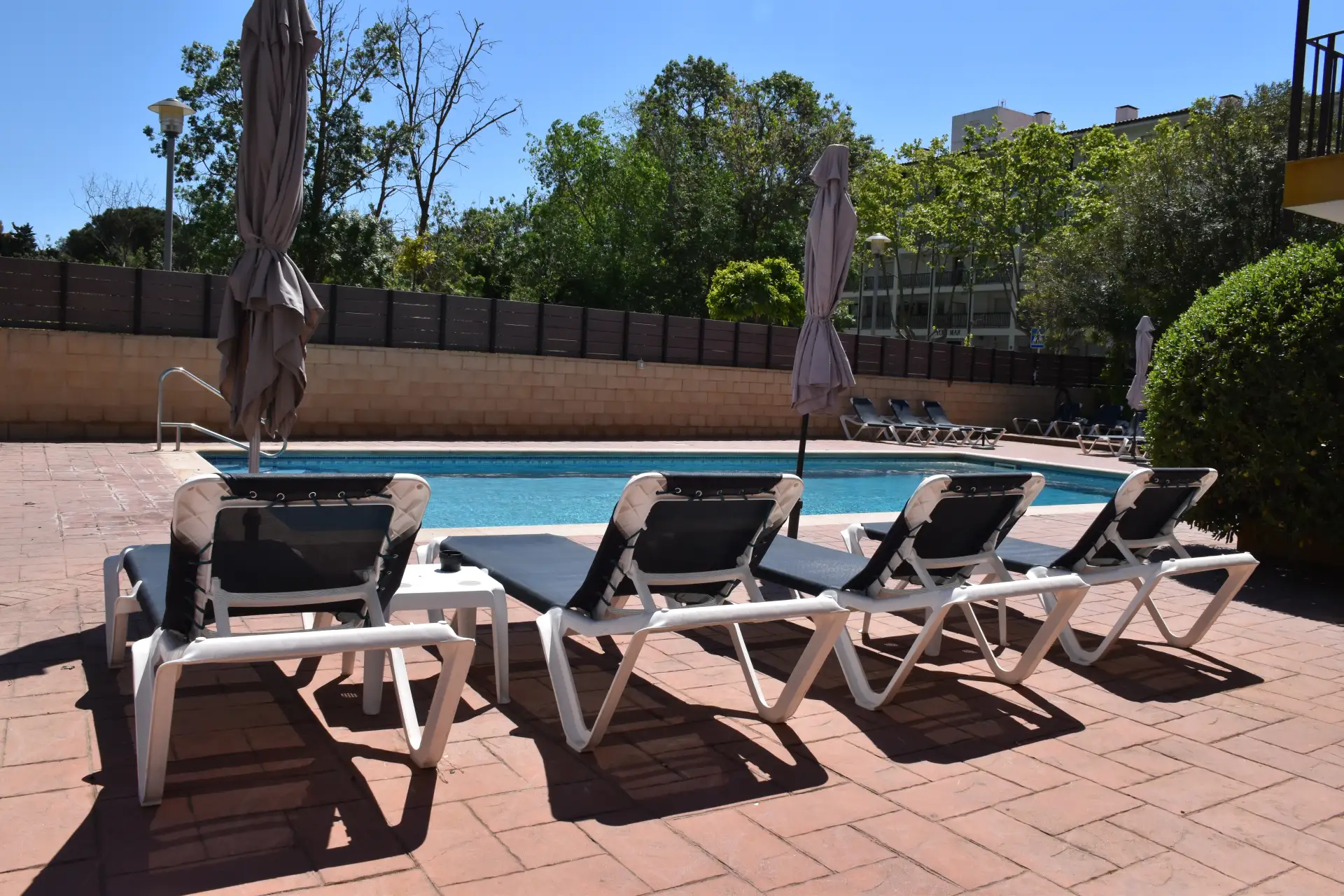 Apartamentos Les Palmeres Platja d'Aro Piscina